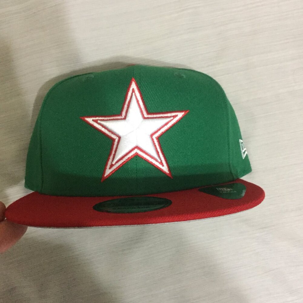New Era NFL Dallas Cowboys kelly red 9fifty adjustable hat.